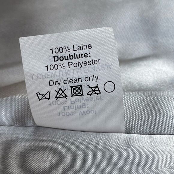 J. Crew School Boy Womens Notch Lapel Wool Herringbone Gray Blazer size 0 - Picture 12 of 16